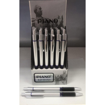 Ручка автомат PIANO №РТ-186 синяя