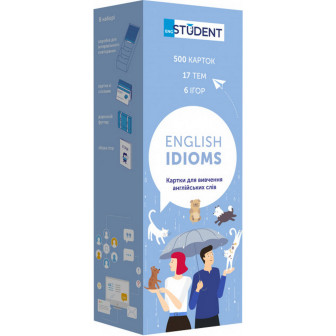 500 карток для вивчення англійської мови. English Idioms