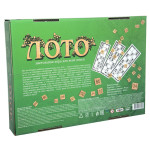 Игра настольная Лото с деревянными фишками (коробка)(русс) 30661