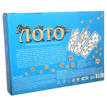 Игра настольная Лото з дерев'яними фішками (УКР)(коробка) 30662