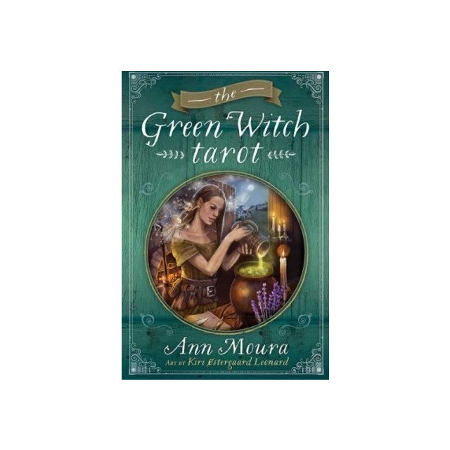 Карты Таро Green Witch Tarot — Таро Зеленой Ведьмы (Под. набор)(78 карт+272 стр)