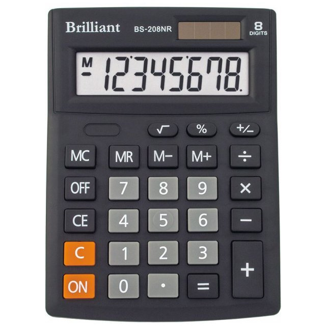 Калькулятор Brilliant ВS-208NR 8 p.