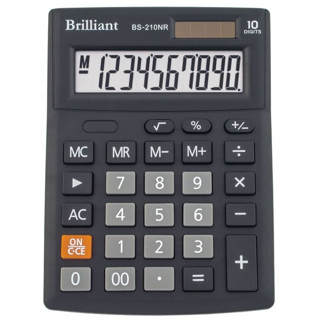 Калькулятор Brilliant ВS 210NR 10 р.