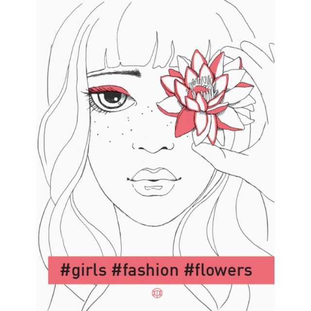 Girls—fashion—flowers