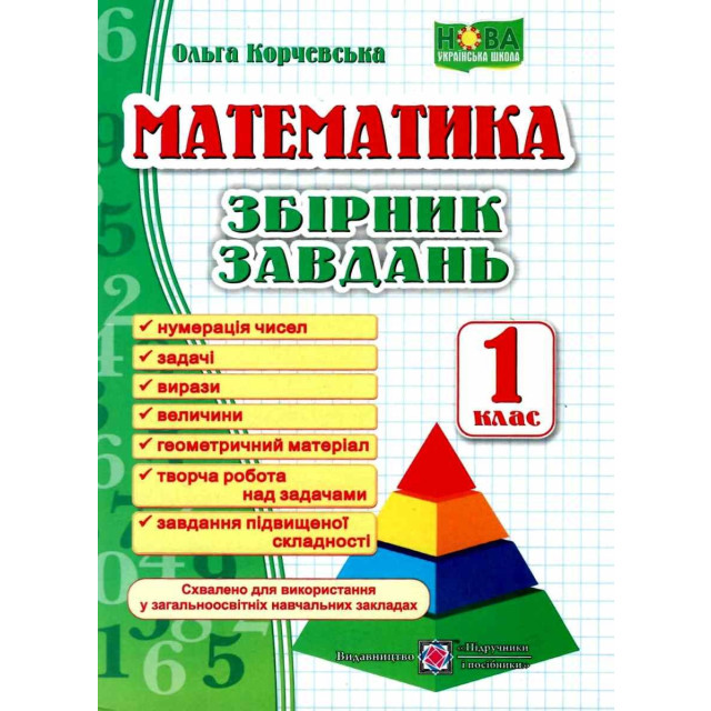 Математика. Збірник завдань 1 клас (м)