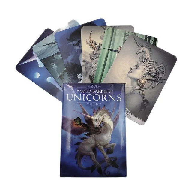 Карти Таро Оракул Єдинорогів (Unicorns Oracle cards) (єдиноріг з метеликом)