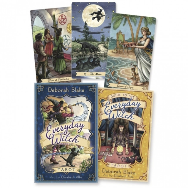 Карты Таро Everyday Witch Tarot (Ведьма на каждый день) (Под/набор) (78 карт+книга)