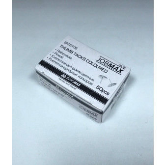 Кнопки 50 шт. BUROMAX ВМ.5106 цветные