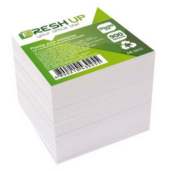 Блок бумаги для записей 90 х 90 900 л. Fresh Up №FR-1611