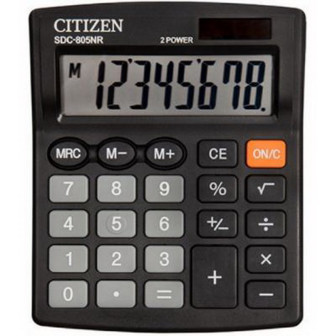 Калькулятор CITIZEN SDC-805NR 8 p.