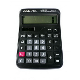 Калькулятор ASSISTANT АС-2435 14 раз.