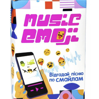 Игра настольная развлекательная "Music Emoji" 30249