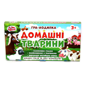 Креатив. Гра наст. "Домашні тварини" Чудик 12120078У