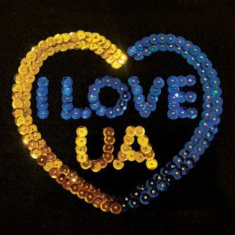 Набір для творчості з паєток "I Love UA" АРТ 04-02