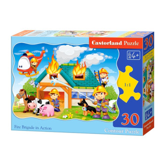 Пазл 30 Castor В-03525