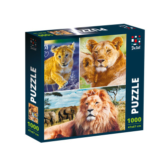 Puzzle "Lion family" DT1000-01 (1000 ел)