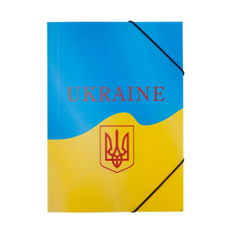 Папка на резинке В5 BUROMAX ВМ.3959-08 UKRAINE