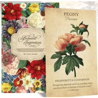 Карты Таро Оракул Ботанические Вдохновения (+накл) (Botanical Inspiration Oracle Card)