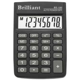 Калькулятор Brilliant ВS-100 8 p.